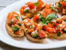 Team Building Cooking Class - Rustic Italian Favorites in Culver City: tomato basil and brown butter on toast points