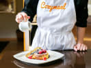 Cooking Class - Irish Whiskey French Toast in Northern Virginia: topping French Toast with sauce