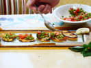 Cooking Class - Cooking With Ancient Grains: topping bruschetta