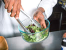 Cooking Class - Elegant Spring Table in Northern Suburbs: tossing salad