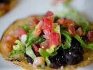 Couples Cooking Class - Vegetarian Tostada Bonanza for 2: tostada fiesta