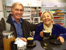 Private Food Tour - Explore the Flatiron and Union Square in Manhattan: trying espresso on a food tour
