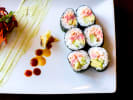 Team Building Cooking Class - Speciality Maki and More in DC: tuna sushi rolls with avocado