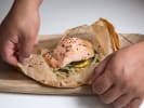 Cooking Class - Quick and Simple French Classics: unwrapping salmon en papillote