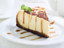 Cooking Class - Elevated Seasonal Fare in NYC: vanilla cheesecake with caramel glaze