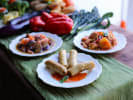 Cooking Class - Filipino Vegan Adobo and More!: vegan lumpia