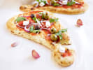Cooking Class - Global Vegan Cuisine in San Jose: vegan mediterranean flatbread