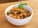 Online Couples Cooking Class - Easy Weekly Meal Prep: vegetable soup