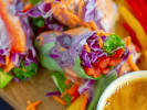 Cooking Class - Nurturing Recipes: vegetable spring rolls made from scratch