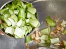 Cooking Class - Asian Vegetarian Favorites in East Bay: vegetables being stir fried