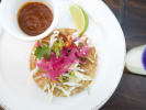 Food Tour - Exploring The Gaslamp Quarter in Downtown San Diego: vegetarian tacos