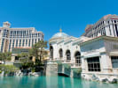 Private Food Tour - Sophisticated Celebrity Chef Cuisine in Las Vegas: view of caesars palace in las vegas on a food tour