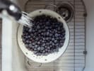 Online Mixology Class - Traditional Gin Cocktails: washing fresh blueberries
