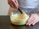 Cooking Class - The Hong Kong Bakery: Tarts and Toast: whisking custard