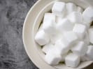 Online Mixology Class - Sensational Sips for Swifties: white bowl with sugar cubes