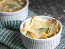 Cooking Class - Italian Christmas Cooking for Singles in Atlanta: white lasagna with mushrooms