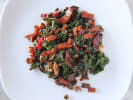 Cooking Class - Classic Beef Wellington: wilted greens