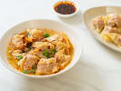 Cooking Class - Crafting the Flavors of Asia: wonton dumpling soup with pork filling
