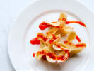 Cooking Class - Seasonal Pizza From Scratch in San Antonio: wontons with strawberry sauce