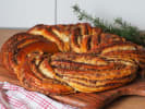 Cooking Class - Golden Braided Breads From Scratch in South Bay & Peninsula: wreath-shaped sweet cinnamon bread