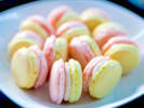 Online Cooking Class - Parisian Macarons: yellow and pink macarons