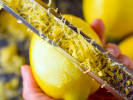 Online Cooking Class - Essential Seasonal Butter Boards: zesting a lemon