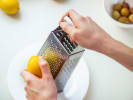 Cooking Class - Mediterranean Coast Showcase in Downtown Chicago: zesting lemon