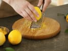 Cooking Class - The Art of Mediterranean Cuisine in San Diego: zesting lemonmousse