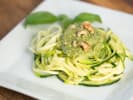 Cooking Class - Healthy Happy Vegan Fare in Buckhead: zucchini noodles with pesto