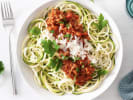 Cooking Class - Vegan Fusion Dining: zucchini noodles with vegan sausage topping