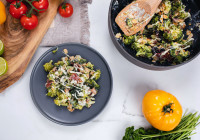 Broccoli Bacon Salad Shot