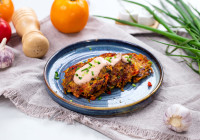 Sweet Potato Hash Browns Shot