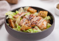 Grilled Chicken Caesar Salad Shot