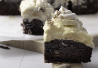 Banana Pudding Brownies Shot