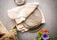 Blue Corn Tortillas Shot