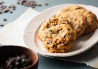 Chocolate Chip Walnut Cookies Shot