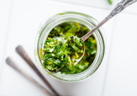 Cilantro Chimichurri Shot