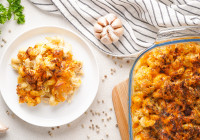 Crab Mac and Cheese Shot