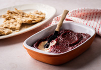 Cranberry Jalapeno Dip Shot