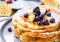 Gluten Free Waffles Shot