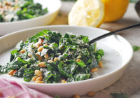 Lemon Kale Salad Shot