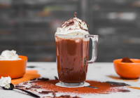 Vegan Hot Chocolate Shot