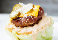 Cheeseburger Salad Shot