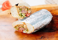 Chopped Cheese Sandwich Shot