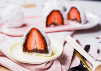Strawberry Mochi Shot