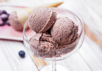 Blueberry Ice Cream Shot