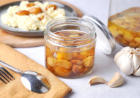 Garlic Confit - Two Ways Shot