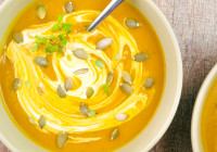 Pumpkin Curry Soup Shot