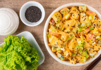 Korean Potato Salad Shot