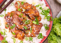 Gochujang Chicken Shot